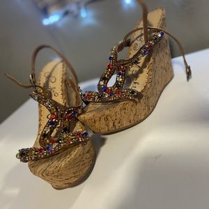 Naughty monkey Wedge Heel